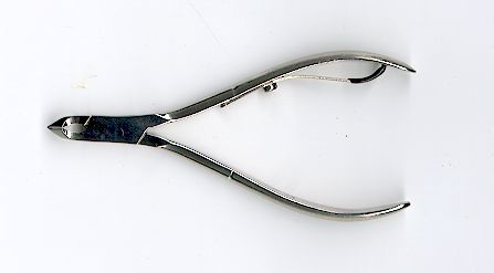 Hautzange 10cm, Schneide 4,5mm