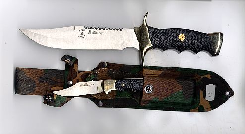 Fahrtenmesser 17cm+7cm