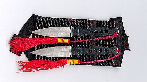 Wurfmesser 2tlg.,f.Unterarm