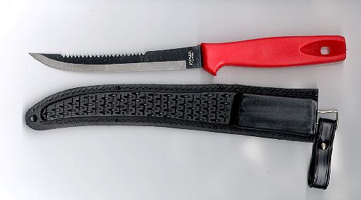 Filetiermesser mit Rckenschupper