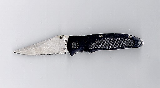 KA015  Fixiermesser Einhand,Alu