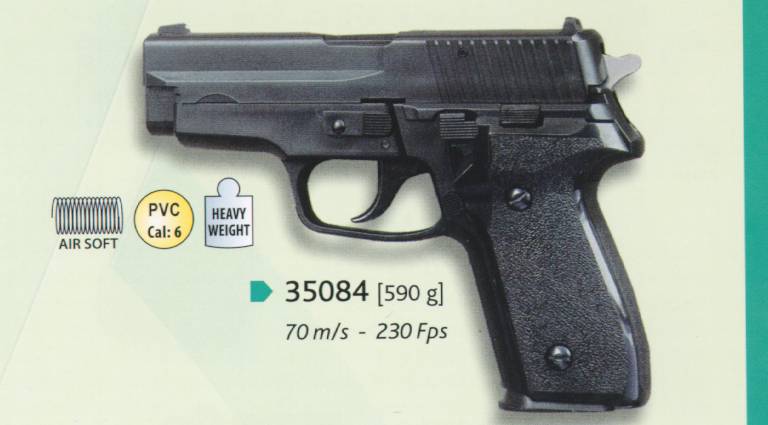 35084  Spielz.Pist. Luft-Soft HA109B